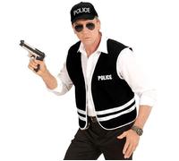 Veston + Casquette Officier De Police (M/L) Multicolore