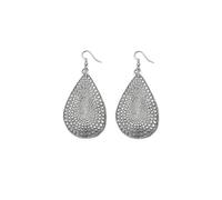 Vestopazzo Boucles d'oreilles en aluminium 100 % recyclées. Fabriqué à la main, fabrication artisanale. Nickel tested. Unisexe, big, Aluminium, Pas de gemme