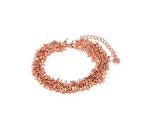 Vestopazzo Vlnet Bracelet mogra avec micro billes plaqué or rose cuivre | nickel tested| artisanat | MRG2007