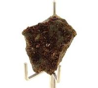 VESUVIANITE - Pierre Naturelle en Provenance de France, Rocher de Farinole, Olmeta-di-Capocorso - Cristal Vert Olive Brillant Rare 38.5 ct - Certificat d'Authenticité Inclus 35 x 25 x 8 mm Vert G