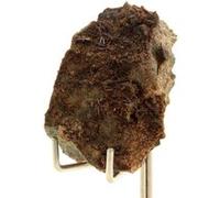 VESUVIANITE - Pierre Naturelle en Provenance de France, Rocher de Farinole, Olmeta-di-Capocorso - Cristal Vert Olive Brillant, Collection Minérale Rare 41.5 ct - Certificat d'Authenticité Inclus 45 x 