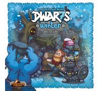 Vesuvius Media | Dwar7s Winter | Jeu De Société, Standalone, Hand Building, Placement D'Ouvriers, Gestion De Ressources, Tower Defense Et 44 Figurines | 2-4 Joueurs | 60 Minutes