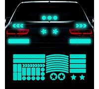 Vesvory Lot de 42 autocollants réfléchissants pour jante de voiture, moto, vélo (vert menthe)