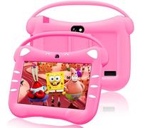 VESWWE Android Tablette Educative Enfant 7 Pouces Tablette Enfants avec WiFi Bluetooth Contrôle Parental Quad Core 32 Go ROM Applications Préinstallées (Magenta)