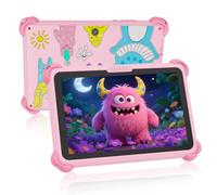 VESWWE Tablette Enfant 7 Pouces Android Tablette Enfants avec WiFi 32Go ROM avec étui de Protection Contrôle Parental Tablet Educative Enfant 3-7 Ans de Garçons et Filles (Rose)