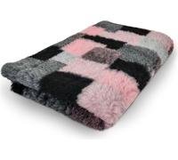 Vet Bed coussin pour chien patchwork rose 75 x 50 cm