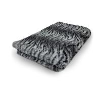 Vet Bed couverture pour chiens avec dos en latex tigre gris, 100 x 75 cm