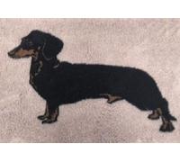 Vet Bed Couverture pour chiens avec revêtement antidérapant Teckel 150 x 100 cm