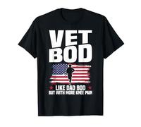 Vet BOD Ressemble à Un père souffrant de Plus de douleurs aux Genoux, vétéran Patriote américain T-Shirt