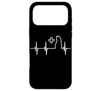 Vet Cat Pulse Line Veterinary Doctor Veterinarian Coque pour iPhone 17 Pro Max