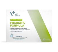 VET EXPERT Daily Balance Probiotic Formula probiotique et prébiotique pour chiens et chats 30 capsules