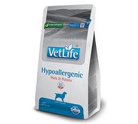 FARMINA VetLife Hypoallergenic Adult Pork - porc & pomme de terre nourriture diététique pour chiens destiné à réduire les intolérances alimentaires - 2 kg