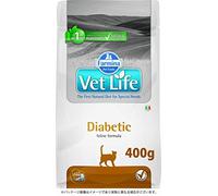 Farmina Aliment pour chat VET Life NATUREAL Diet Diabétique 400 g