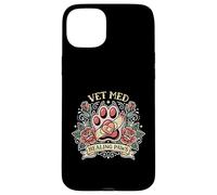 Vet Med Healing Paws Clinical Animal Healthcare Vétérinaire Coque pour iPhone 15 Plus