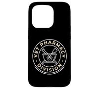 Vet Pharmacy Division Pharmacien vétérinaire Clinique Coque pour iPhone 15 Pro