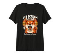 Vet Scream Shiba Le cri est Un mème célèbre T-Shirt Haut de Gamme