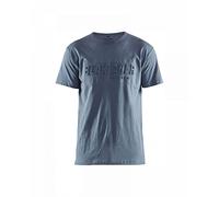 Vet Sécurité T-Shirt Imprimé 3D Bleu Paon - Blaklader