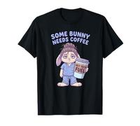 Vet Tech Fuel Some Bunny Needs Coffee Vétérinaire Technicien T-Shirt