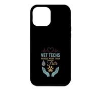 Vet Tech Life Animal Care, infirmière pour Animaux de Compagnie, Fourrure Coque pour iPhone 12 Pro Max