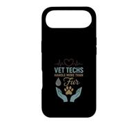 Vet Tech Life Animal Care, infirmière pour Animaux de Compagnie, Fourrure Coque pour iPhone Air