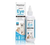 Vetanimus Nettoyant pour les yeux pour chiens, chats et animaux de bétail - Nettoie en profondeur les particules étrangères et réduit la sécheresse - 150 ml