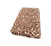 Vetbed -/ Drybed I Motif léopard marron/beige I 75 x 100 cm