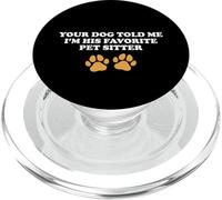 Vêtement Amusant pour Chien Assis PopSockets PopGrip pour MagSafe