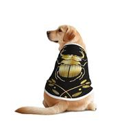 Vêtement amusant pour chien avec imprimé couronne d'insectes, lavable en machine, pour chiens de taille moyenne et grande