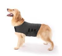Vêtement apaisant pour soulager l'anxiété pour chien - Veste anti-stress - Vêtement confortable pour chiens de petite, moyenne et grande taille - Calmant le tonnerre - Doux et respirant - Design
