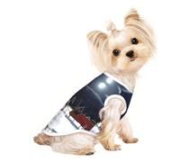 Vêtement de nuit de Noël pour petit chien, gilet respirant, léger et doux, apparence de personnalité exquise. Bonne rétention de la chaleur.