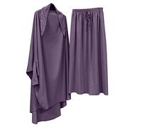 Vetement De Priere Femme Musulmane 2 Pièces Haut À Manches Longues + Pantalon Long Élégante Vêtements De Prière Musulmane Femme 2025 Nouveau Idéal Pour Arabe Caftan Abaya Islamique Islam