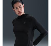 Vêtement deuxième couche à capuche avec protection UV Nike Trail pour femme Noir/Noir XXL (FR 54-56)