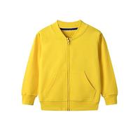 Vêtement d'extérieur pour bébé en bas âge à manches longues col rond couleur unie veste zippée capuche coupe-vent manches longues manteaux pour filles ou veste de pluie et pantalon de pluie pour