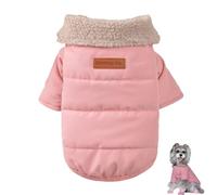 Vêtement d'hiver pour chien, veste chaude coupe-vent pour animaux de compagnie - Combinaison par temps froid avec veste à deux pattes