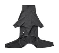 Vêtement d'hiver pour grands chiens - Vêtement chaud pour l'hiver chaud - Combinaison d'hiver chaude - Coton peigné en polaire - Pour chiens de taille moyenne et grande - Gris foncé - Taille XS