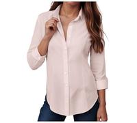 Vetement En Lin Tunique Grande Taille Chemise D'été Décontractée En Coton Et Lin Haut Femme Aspect Naturel, Coupe Fluide Intemporelle, Se Marie Avec Tous Les Bas De Votre Garde Robe Chemise Femme