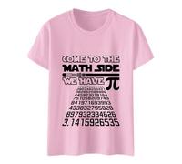 Vetement Femme Chic Mec,C'est Le Jour de Pi et Un Design élégant avec Un t-Shirt imprimé.(S)