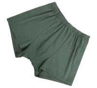 -vêtement Homme Lavable à Ouverture Latérale, Coton, 70-88 Cm | Confortable, Facile à Enfiler, pour Rééducation Après Fracture, Personnes Alitées, Vert Clair