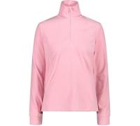 Vêtement polaire pour femme avec demi-fermeture éclair - CMP - 3G27836 - Rose - Manches longues - Col montant XXXL