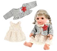 Vetement Poupee Baby Born Vêtements de Poupée pour 43-45cm Vetement Poupon Adorable Cadeaux pour Filles, Enfants (B)