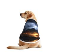 Vêtement pour chien A Night of Lightning and Thunder - Respirant - Doux - T-shirt tendance et confortable pour chiens de taille moyenne et grande