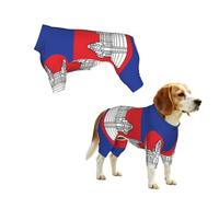 Vêtement pour chien imprimé drapeau du Cambodge - Combinaison à 4 pattes pour chiens et chats de petite, moyenne et grande taille