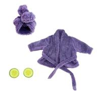 Vêtement pour chien pour grandes oies, polyester doux, idéal comme décoration charmante dans le jardin et à l'intérieur, crée une atmosphère naturelle (violet, 34 cm)