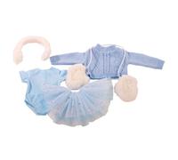 Vêtement pour poupée de 45 à 50 cm : Ensemble patin à glace