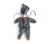 Vêtement pour poupon Poméa 32 cm - DJECO - Pearl Gray - 24 mois - 2 ans - Mixte