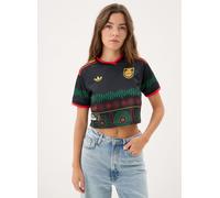 Vêtements adidas performance JFF A JSY CRO W pour Femme L Noir