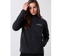 Vêtements adidas performance W Mt Ess Fz Fl pour Femme L Noir