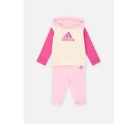 Vêtements adidas sportswear I CB FT JOG IVORY/SELUFU/CLPINK pour Enfant 2 - 3A Rose