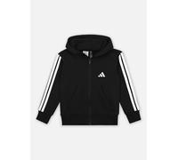 adidas Unisex Kinder Essentials Full Zip Hoodie, Black/White, 9-10 Years