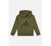 Adidas Sweat à capuche Essentials Big Logo mixte enfant Olive Strata/Noir 7-8 ans